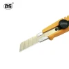 Plastic retractable 9mm snap off blade soft touch grip cutter knife