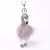 Import PO000184 WT Yiwu Promotional Animal Car Key Ring Wholesale Pom Pom Flamingo Keychain For Women from China