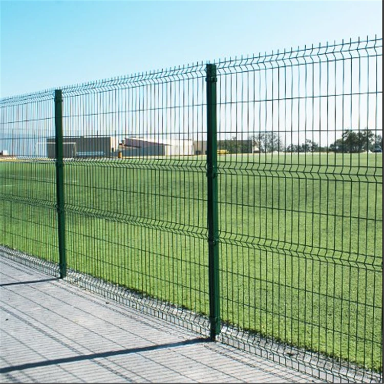 Poland Fence Main Gate Designs PVC Coated Nylofor Outdoor Security 3D Wire Mesh Fencing