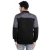 Import Poly nylon windbreaker splicing black fit men nylon rider jacket from India
