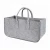 Import Popular customized collapsible woven wool felt firewood storage basket from China