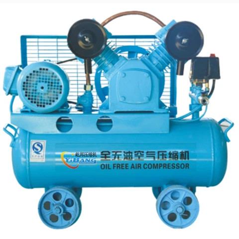 Buy Portable 1.1 Kw 380v 50hz Oil-free Air Compressor Low Noise 110l ...