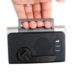 Portable Emergency FM Hand Crank Radio with Flashlight