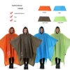 Portable Multi-Functional Raincoat Tarps Backpacking Shelter Tent Mat Rainwear Coat Waterproof Raincoat