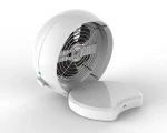 Portable USB Fan Small Table Desk Personal Fan, Rechargeable Battery Operated, Stand Charging Base for Office Desktop H