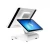 Import Pos System Dual Screen 15/12 Inch Windows 7 Point Of Sale Financial Equipment For Wholesalers POS1619D from China