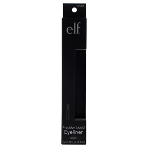 Precision Liquid Eyeliner - Black by e.l.f. for Women - 0.13 oz Eyeliner