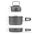 Import Premium Quality Aluminium cooking pot Outdoor Hiking  camping cookware set from China