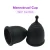 Import Premium Silicone Reusable Period Cup Black Menstrual Cups from China