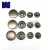 Import Press Spring snap Metal Brass Copper button with logo custom Brass  bags plastic snap button from China