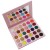 Import pressed metallic shimmer glitter eyeshadow powder palette Custom Paper Eyeshadow Palette Makeup Box from China