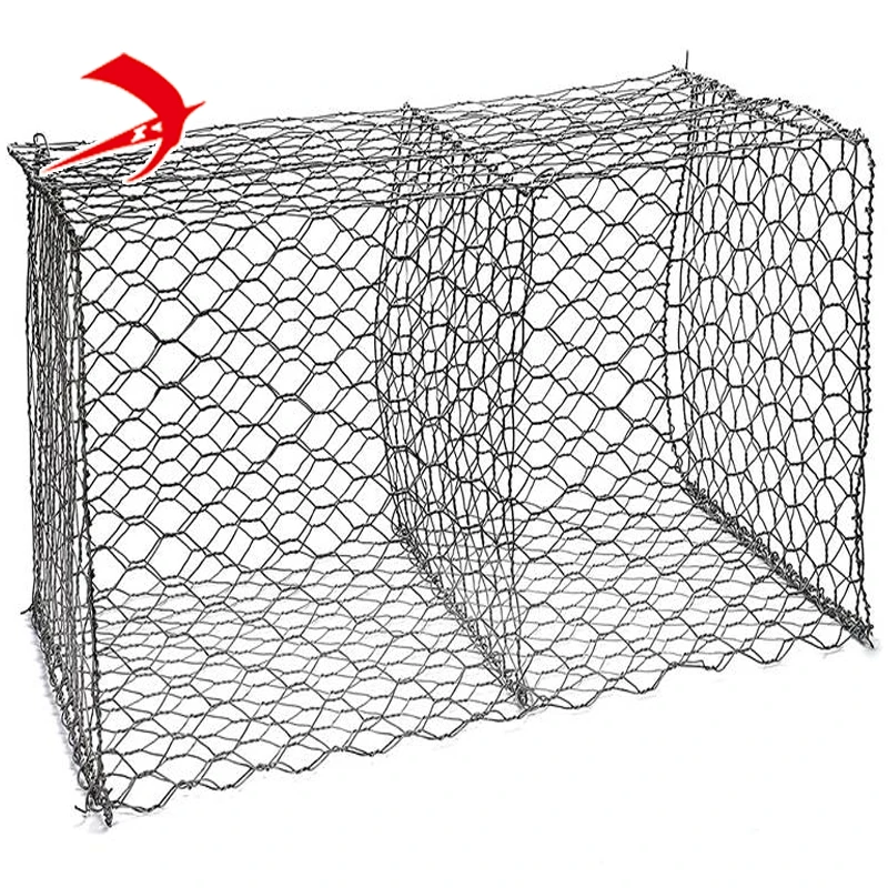 Prevent Flooding 2.7mm/3.0mm gabion basket anping cheap cost of 1x1x2m galvanized gabion basket