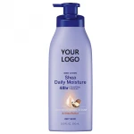 Private label deep moisturizing nourishing shea butter body lotion for dry skin