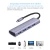 Import Private Model Aluminum Alloy Type C HUB 4 In 1 with 4 Port USB3.0 with Patent from China