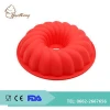 Professional 10 INCH Silicone Bundt Cake Pan,Non-Stick Pound Mold For Bakeware