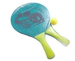 Professional Custom logo Printing Product Wood Beach Tennis Racket