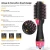 Import Professional Portable 2 In 1 Hair Curler Hot Air Brush Hair Blower Brush Dryer Straightening One Step Hair Dryer Brush from China