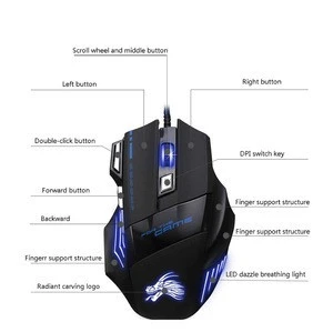 Promotional Computer Accessories Wired USB Mouse optical Custom Logo Printed Gaming Usb Game Mice Mouse