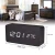 Import Promotional Home Decorative Desk Table Digital Alarm Led Wooden Clock from China