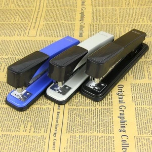 Promotional Stationery Machine 35 Sheets Book Binding Stapler Office Black Binder Metal Desktop Stapler