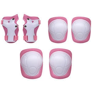 Protective Gear Set 7 in 1 Knee Elbow Pads Wrist Guards Helmet Multi Sports Safety Protection Pads for Kids Teenagers Scooter