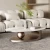 Import Prussia  coffee table Luxury furniture living room sets gold center table marble coffee tables from China