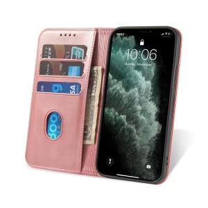 PU leather wallet phone cases for girls, wallet cell phone case with magnetic for iPhone 12 pro max