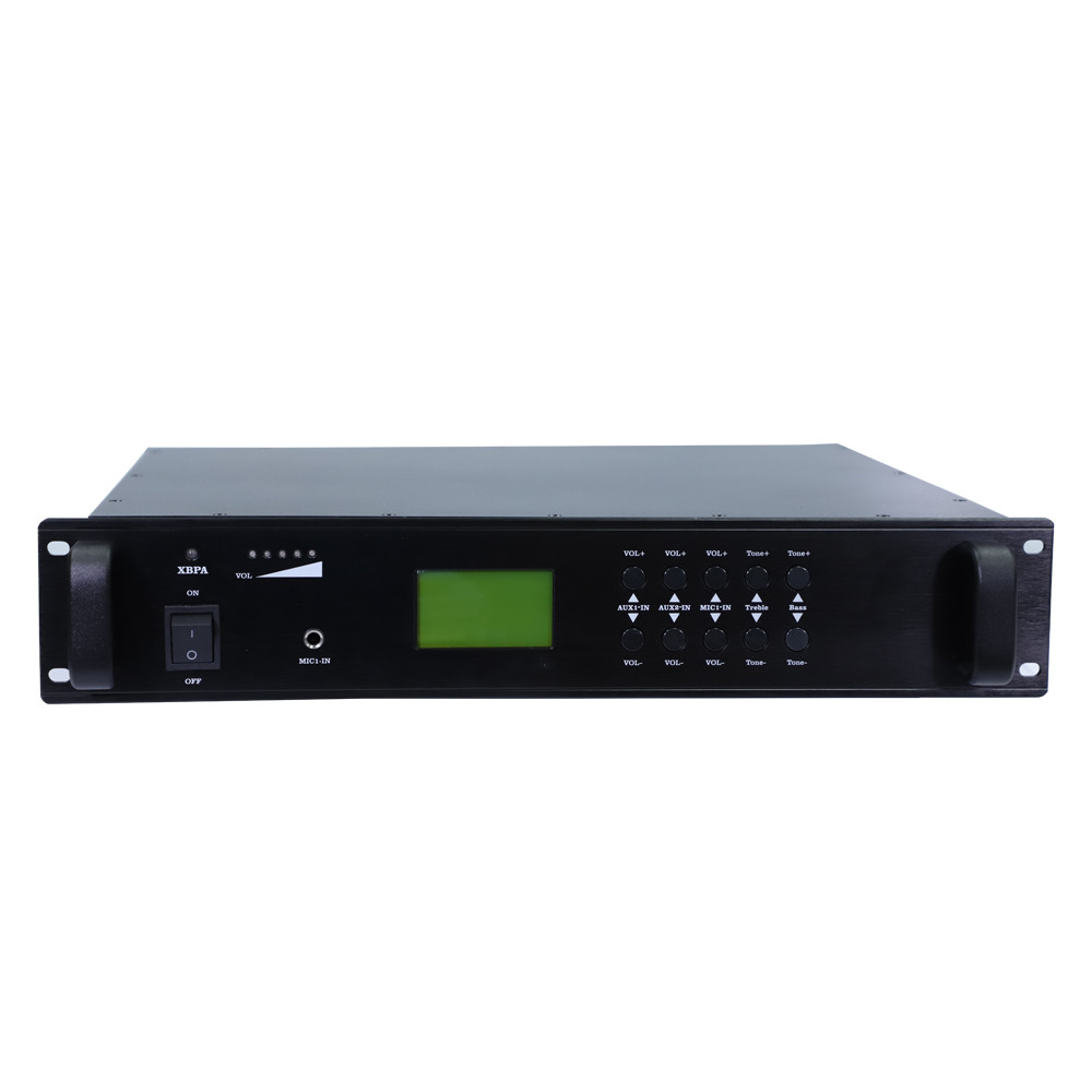 Buy Public Address System Ip Network Audio Power Amplifier 2u Structure ...