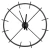 Import Quartz Clock Movement Mute Non Ticking Metal Wall Clock Home Decor from China