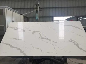 QZ001 Big Slab price white artificial stone marble
