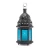 Import Red Glass Moroccan Lantern from India