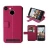 Import Red leather case for archos 50f helium slik slim wallet stand leather case high quality factory price from China
