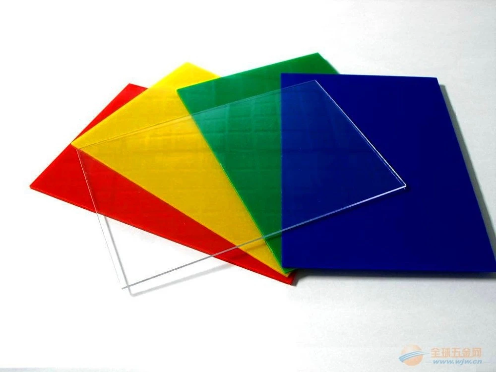 red transparent solid polycarbonate sheet