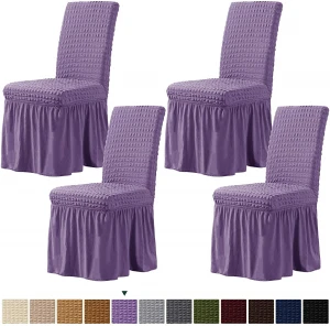 Removable and Washable Chair Covers for For Hotels Dining Room Ceremony Banquet Wedding Party
