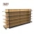 Import Retail Store Metal Mesh Wood Display Shelf Supermarket Wooden Shelves Gondola from China