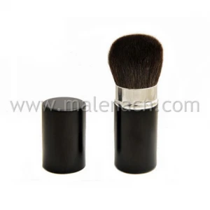 Retractable Kabuki Makeup Brush for Mineral Powder