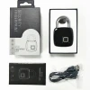 Retro Design Portable Fingerprint Lock with 10 Fingerprints Capacity and Long Battery Life for 2500 Times Unlocking