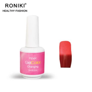 RONIKI Newest Get Free Sample Color Changing Nail Gel Polish In Guangzhou