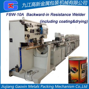 Round Food Can Machine Square Luncheon meat Tin Can Production Line