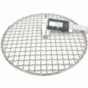 Round Shape BBQ Grill Grates Wire Mesh (factory)