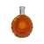 Round transparent crystal white glass bottle, wholesale XO/tequila/whiskey/glass bottle