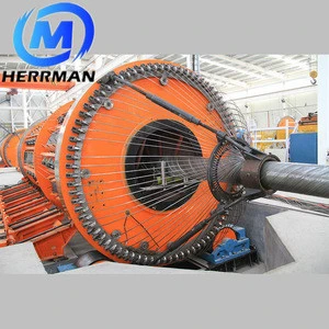 RTP Pipe Making Machine Flat Steel Wire Armoring Machine For Pipe