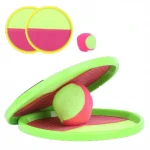 RTSIE-428 Paddle Toss and Catch Ball Game Set for Kid Self Stick Throw Catch Bat Ball Game