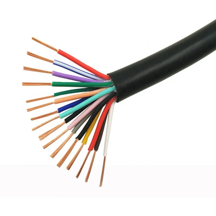 Logro carbohidrato Velo Buy Rvv Copper Insulated 16 Core 0.2mm2 0.3mm2 0.5mm2 Pvc Flexible Control  Cable Sheathed Electrical Wire And Cable Signal Cable from Shenzhen  Xinhuasu Wire & Cable Co., Ltd., China | Tradewheel.com