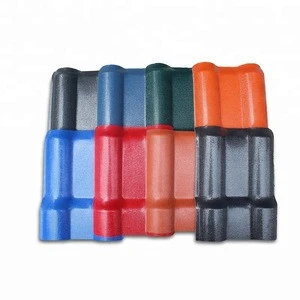 S Plastic roof Tiles Type ASA coated /UPVC Synthetic Resin Material roof tile