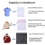 Import Sales 6 sets with zipper for socks bra small mesh travel lundry bags from China