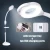 Import salon lamp 68W USB charging led ring light 8X portable magnifying lamp for beauty makeup, lash, tattoo from China