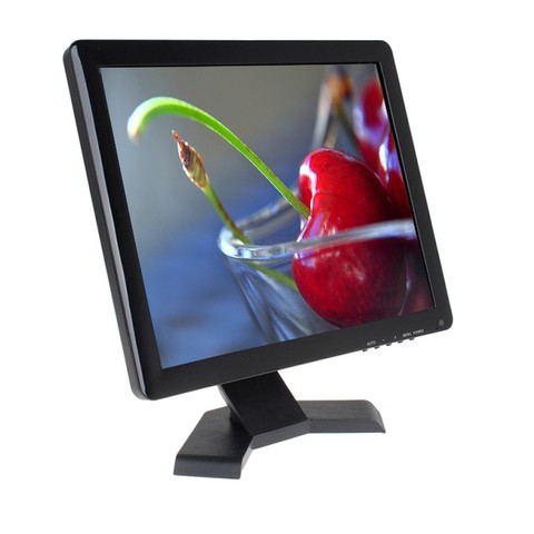 Same Style 15 17 19 Inch LCD Monitor with TV Port Cheap 15 Inch LED Desktop Computer TV Monitor