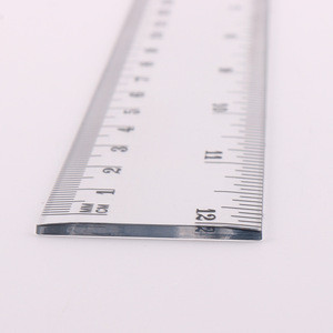 Sqi Ruler Buy Sate 12 Inch Plastic Scale Ruler 30cm Ruler Actual Size Transparent ...