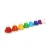 School Teaching Aids Colorful Percussion 8-Note Hand Bells Musical Baby Toys